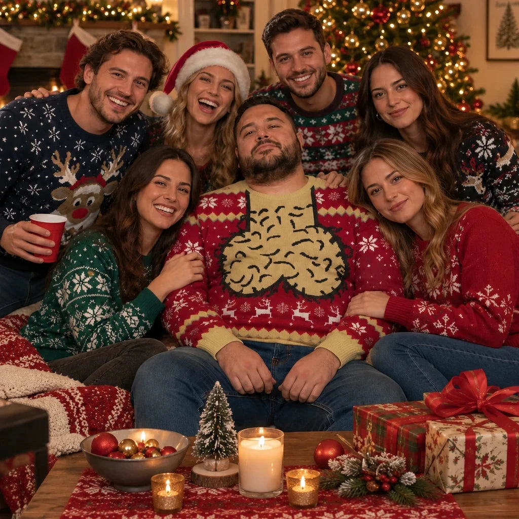 Świąteczny sweterek Jingle Balls